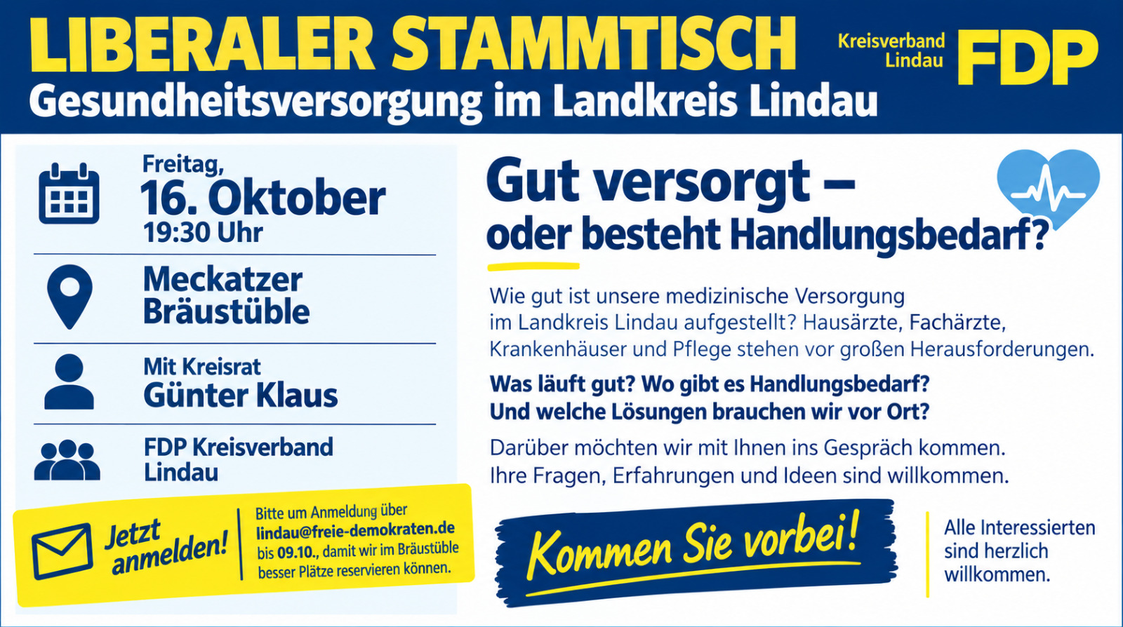 Einladung